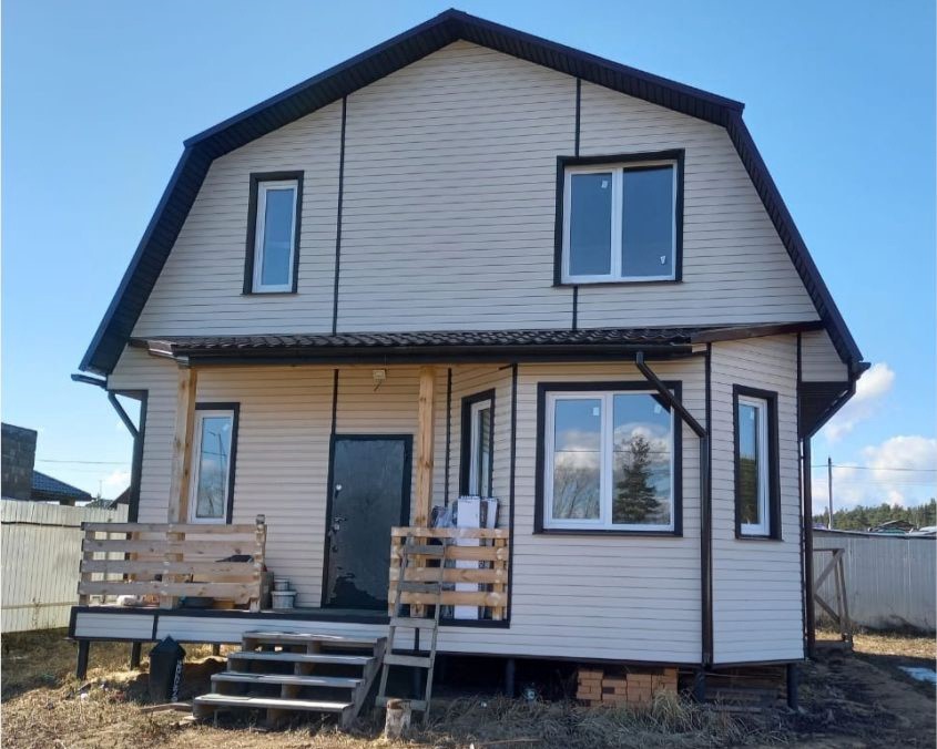 2-этажный дом 8х9, Раменский г.о., 2020г.