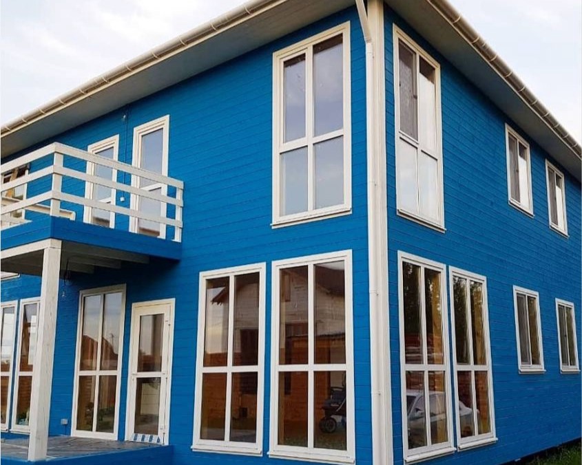 2-этажный дом 10х10, Раменский г.о., 2016г.