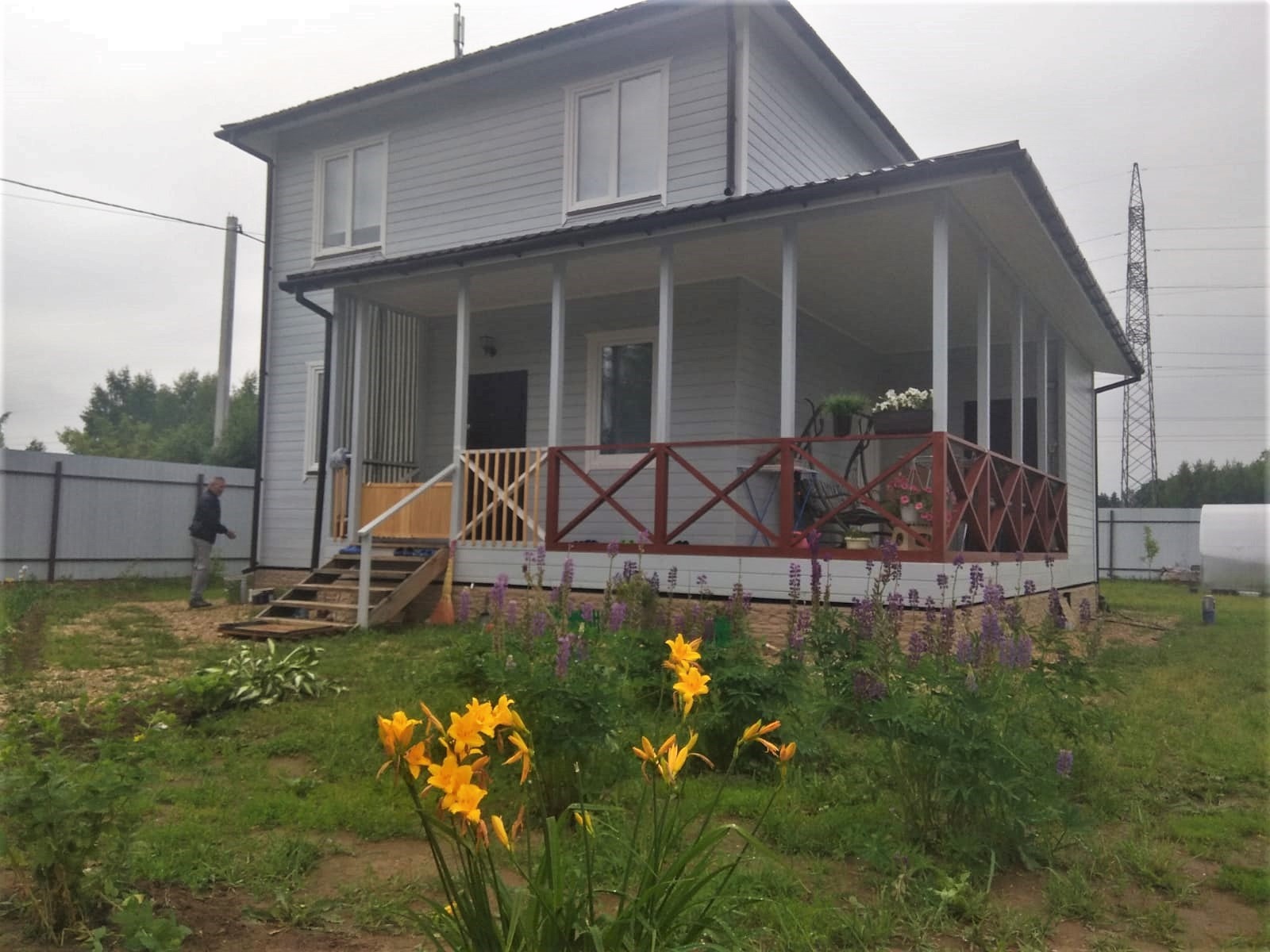 Рустам, 2-этажный дом 10х10, Раменский г.о., 2021г.